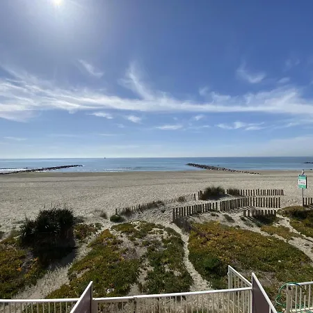 Duplex F3 En Bord De Plage, 6 Couchages, Carnon - Animaux Admis, Wifi, Parking Prive - Fr-1-715-19