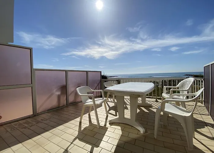 Duplex F3 En Bord De Plage, 6 Couchages, Carnon - Animaux Admis, Wifi, Parking Prive - Fr-1-715-19 Lejlighed
